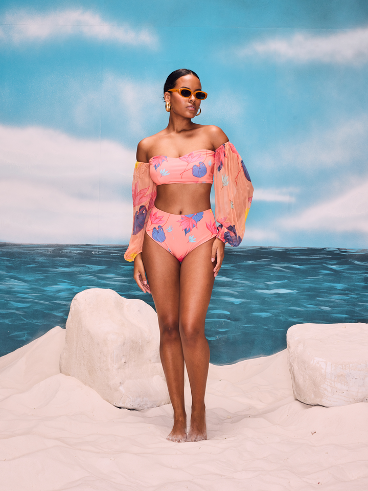 Mallika Bikini Bustier & Bottom Set