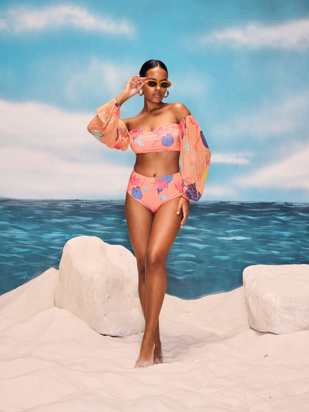 Mallika Bikini Bustier & Bottom Set