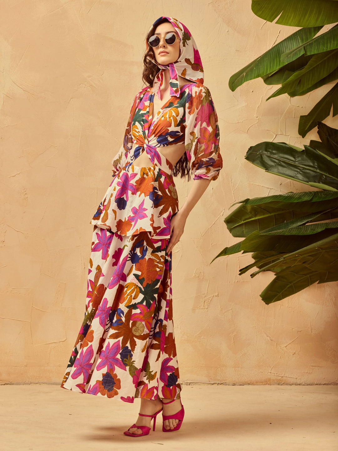 PARI GODESS RUFFLE MAXI