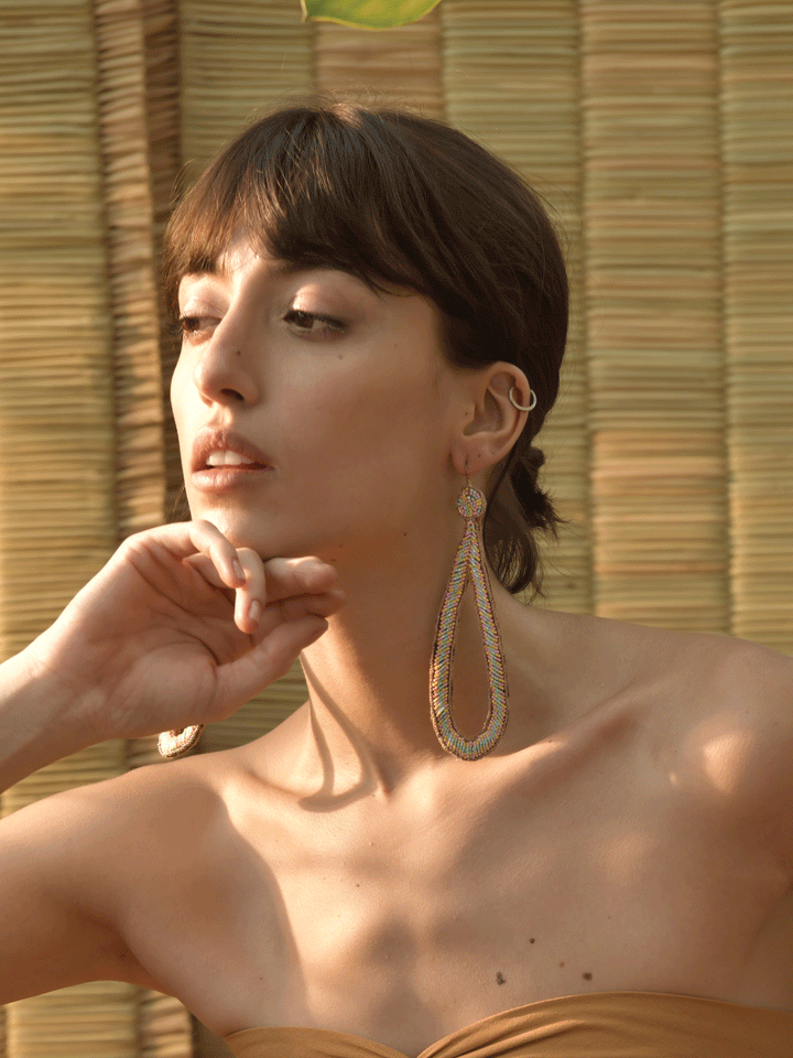 Vivenne Oversized Loop Earrings