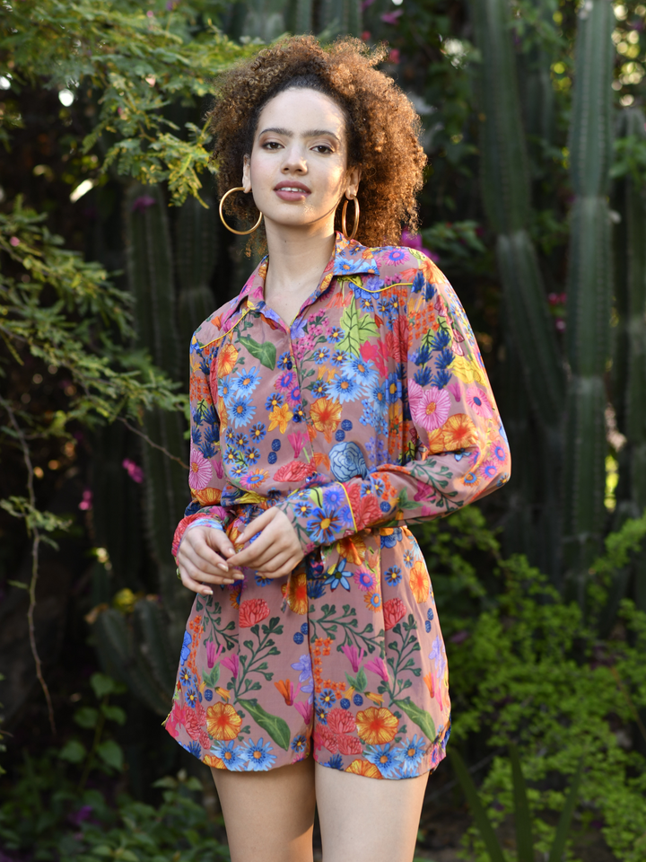 Jardin Button Down Set